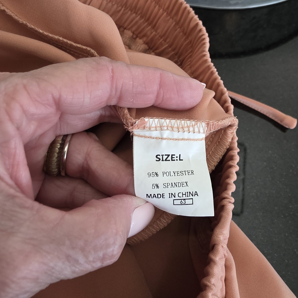 Women's Jogger Pants - Peach - Picture 4 of 6